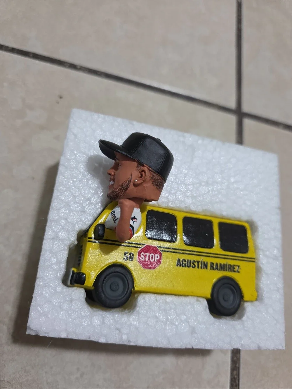 Baseball Bobblehead Box - Agustin Ramirez 'Gus Bus'